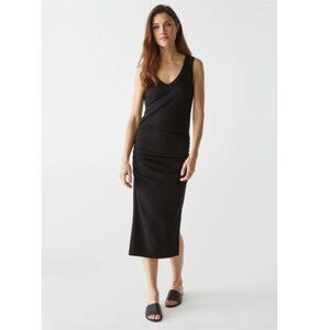 Lori Ribbed V-Neck Dress New with Tags
